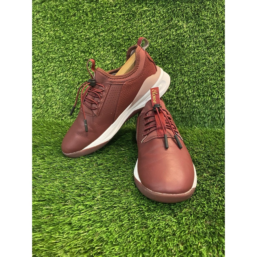 Clove Classic Comfort Nurse Shoes Women 8‎ Royal Maroon Style CL010 No Insole